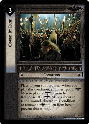 Bound By Rage - Ents of Fangorn - Lord of the Rings TCG - Imagen 1 de 6