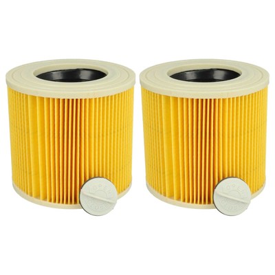 2 Patronenfilter für Kärcher WD 2 Plus V-12 WD 2 Plus V-12/4/18/C Staubsauger