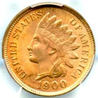 New Listing1900 Indian Cent RPD, FS-302, PCGS Genuine Questionable Color-UNC Detail****