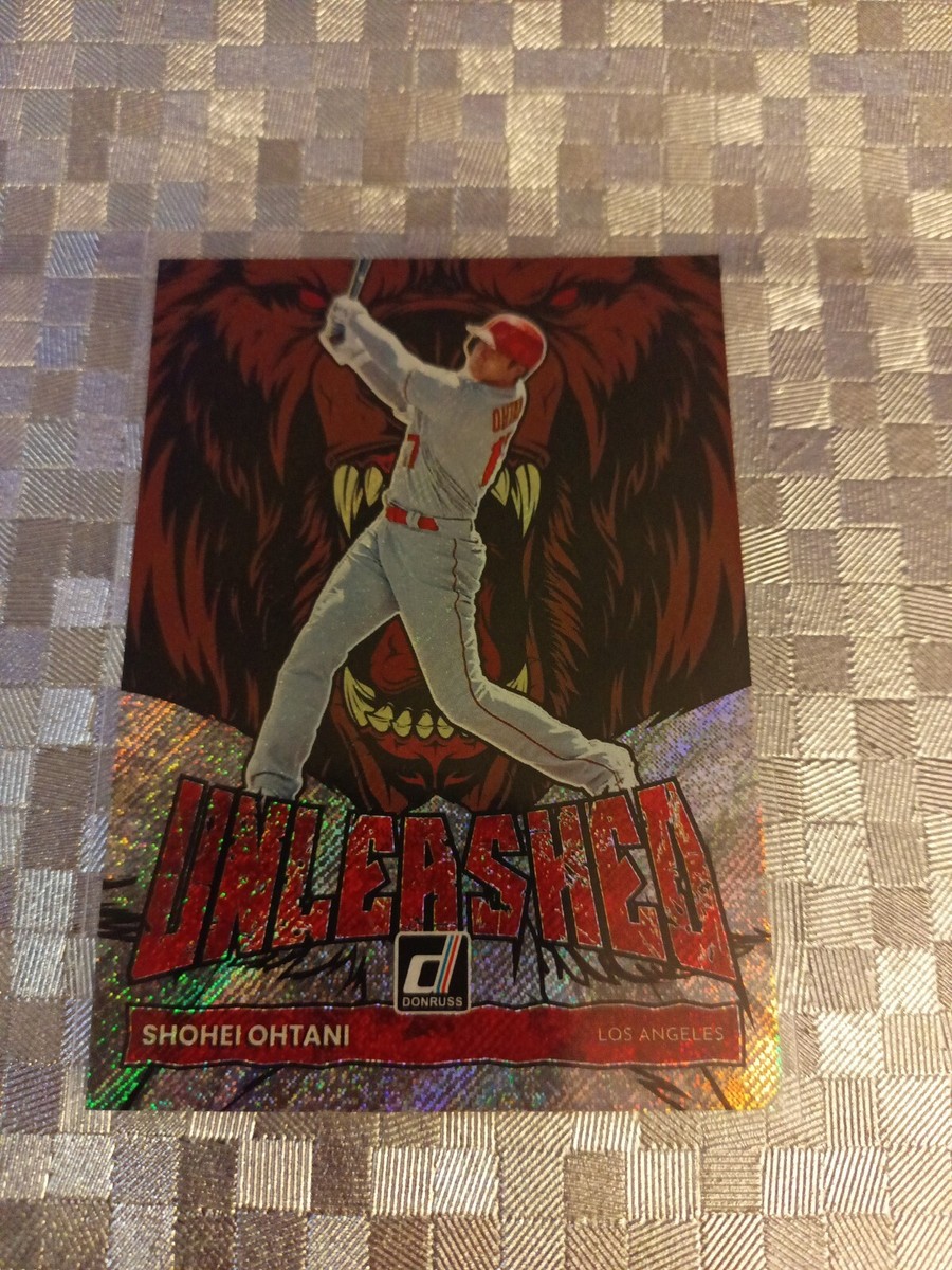 Shohei Ohtani 2022 Panini Donruss Baseball Unleashed Rapture