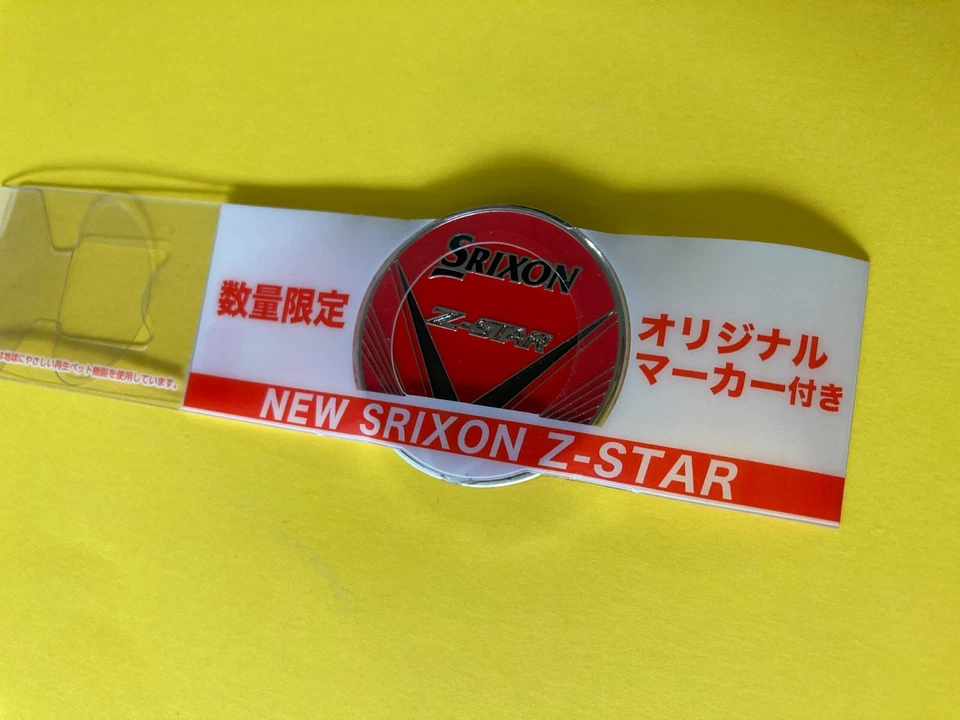 Мяч для гольфа SRIXON премиум маркер новинка новый японский красный - Изображение 3 из 4