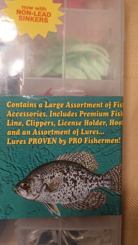 NUEVO JUEGO DE CAJA DE APAREJOS DE PESCA LAKERS CRAPPIE SURTIDO - Imagen 7 de 12