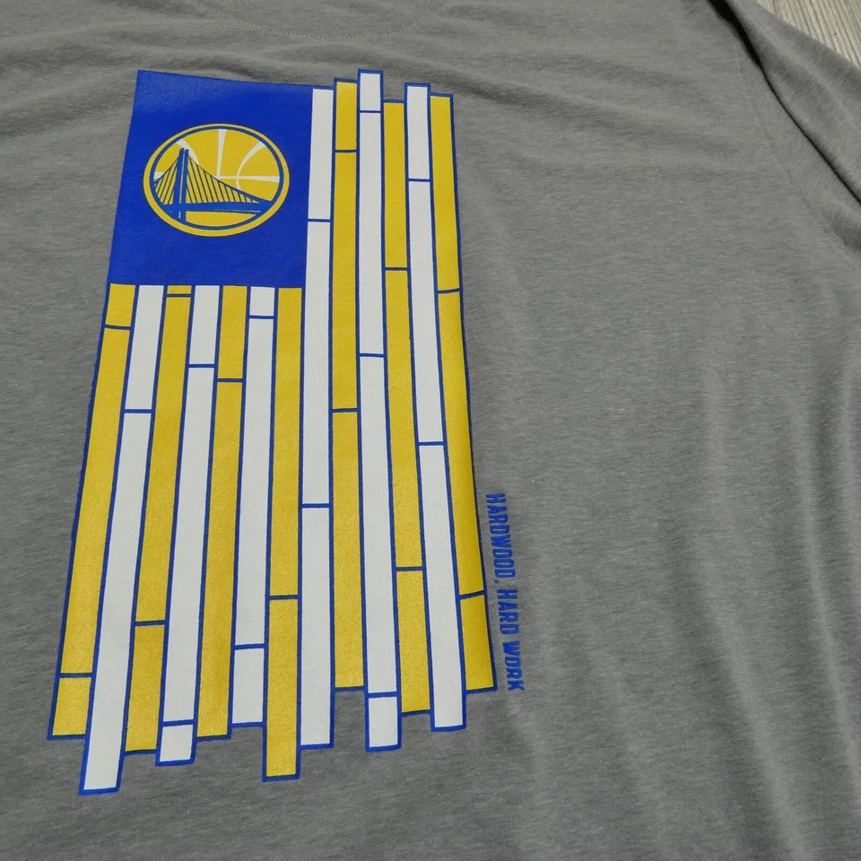 Camisa combinada Golden State Warriors Under Armour 2XL para hombre XXL camiseta de la NBA gris Foto 3 de 4