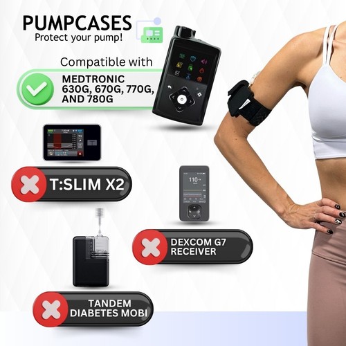 Lavender Insulin Pump Case with Adjustable Belt by Pumpcases for 630G 670G 780G - Picture 16 of 61