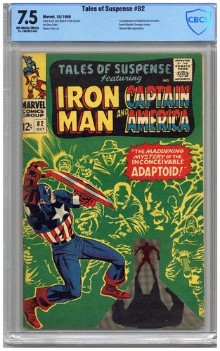 Tales of Suspense  # 82   CBCS   7.5   VF-   Off white/wht pgs   10/66  1st App.