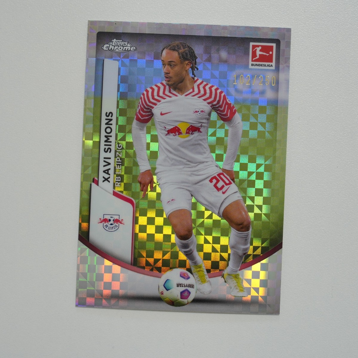 2023-24 Topps Chrome Bundesliga X-Fractor /250 #56 Xavi