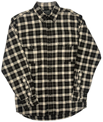 Filson Lightweight Alaskan Guide Shirt 11010743 Flannel Cinder