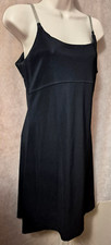 City Triangles Vintage Women's Little Black Strappy Cocktail Dress-Size M - EUC