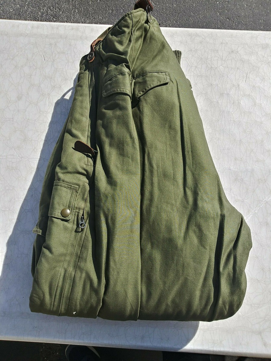 WW2 USAAF A-11 Heavy Flight Trousers w/ Suspenders Size 32 MFG 