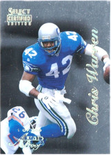 1995 Certified CHRIS WARREN Artist Proof!!! Seahawks Fernum