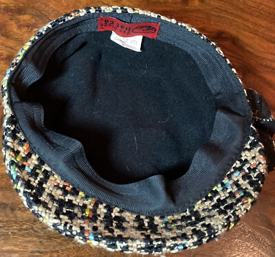 【美品】Hanna Hatsキャスケット ウールGatsby cap Hanna Hats - 本格アイルランドキャスケット＆ハット