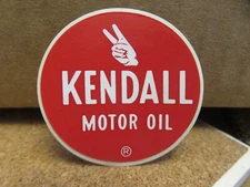 KENDALL MOTOR OIL STICKER (1 1/2" in Diameter)