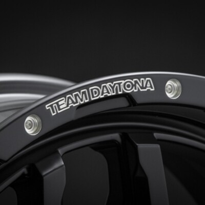 じゅんRAYS TEAM DAYTONA F6boost16×6J +5 RAYS DAYTONA F6 Boost set of Wheels for Jimny Semigloss Black