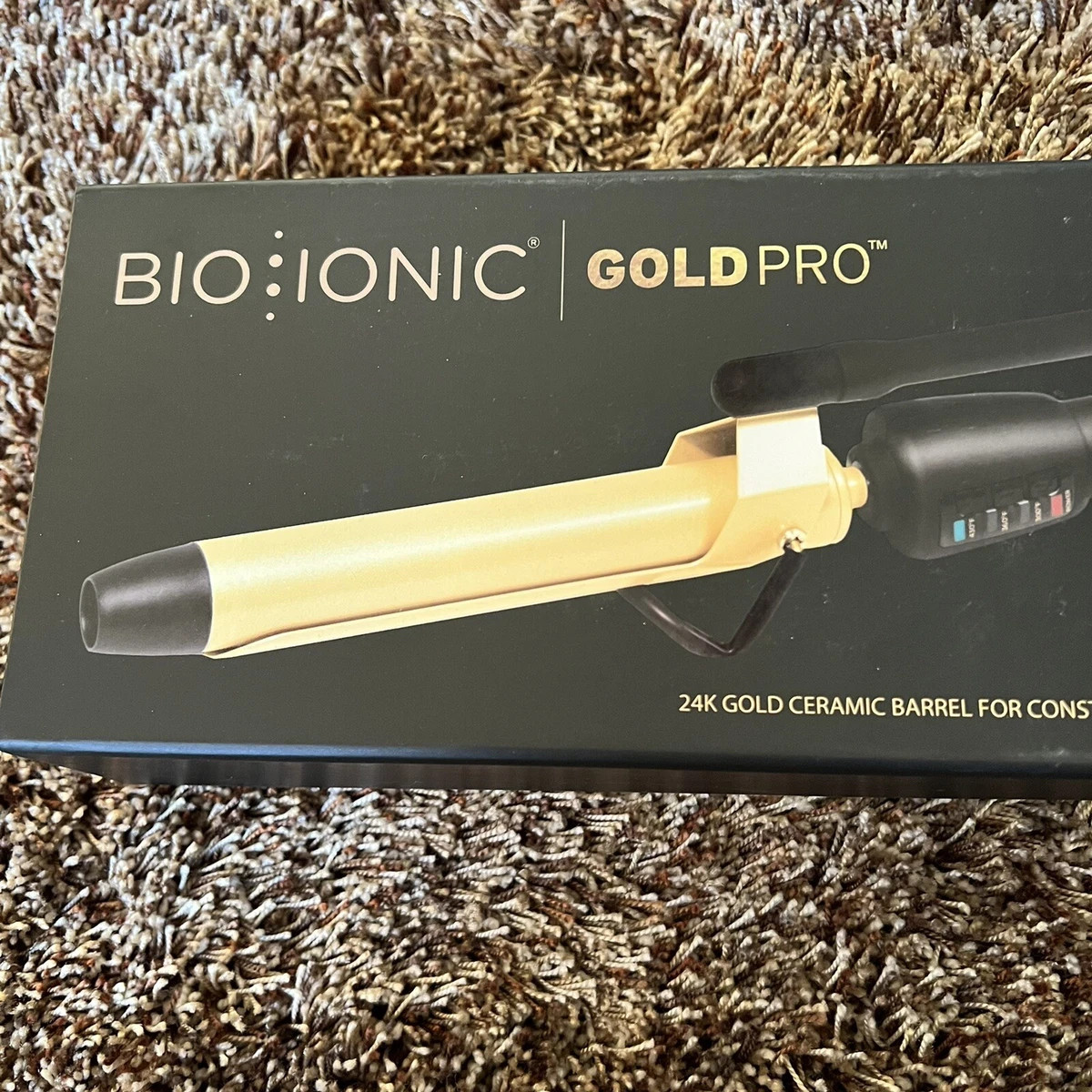 Bio ionic gold pro curling shop iron
