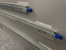 Pair of Heavy Duty 120kgs Drawer Runners & Lock Off, 1000mm, 800mm, 600mm