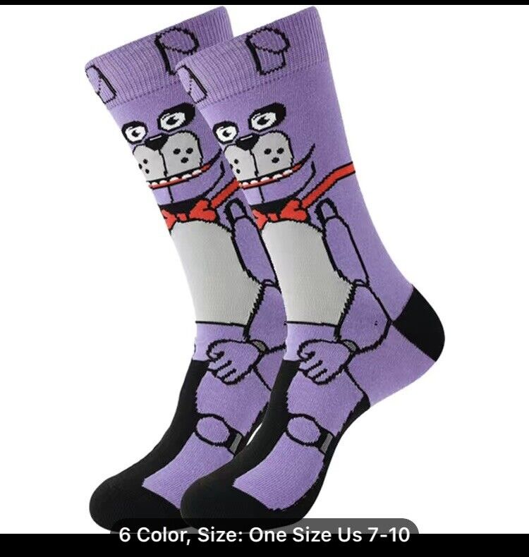 Five Nights at Freddy's Freddy 360 Crew Socks 