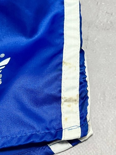 ADIDAS MADE IN WEST GERMANY SHORTS RUNNING VINTAGE RETRO NYLON BLUE SIZE D5 S - Picture 9 of 11