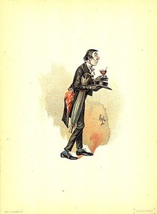 Mr Pickwick by Kyd 1899 from Charles Dickens The Pickwick Papers 7x5/" Reprint