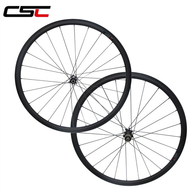 carbon tubular cyclocross disc wheels