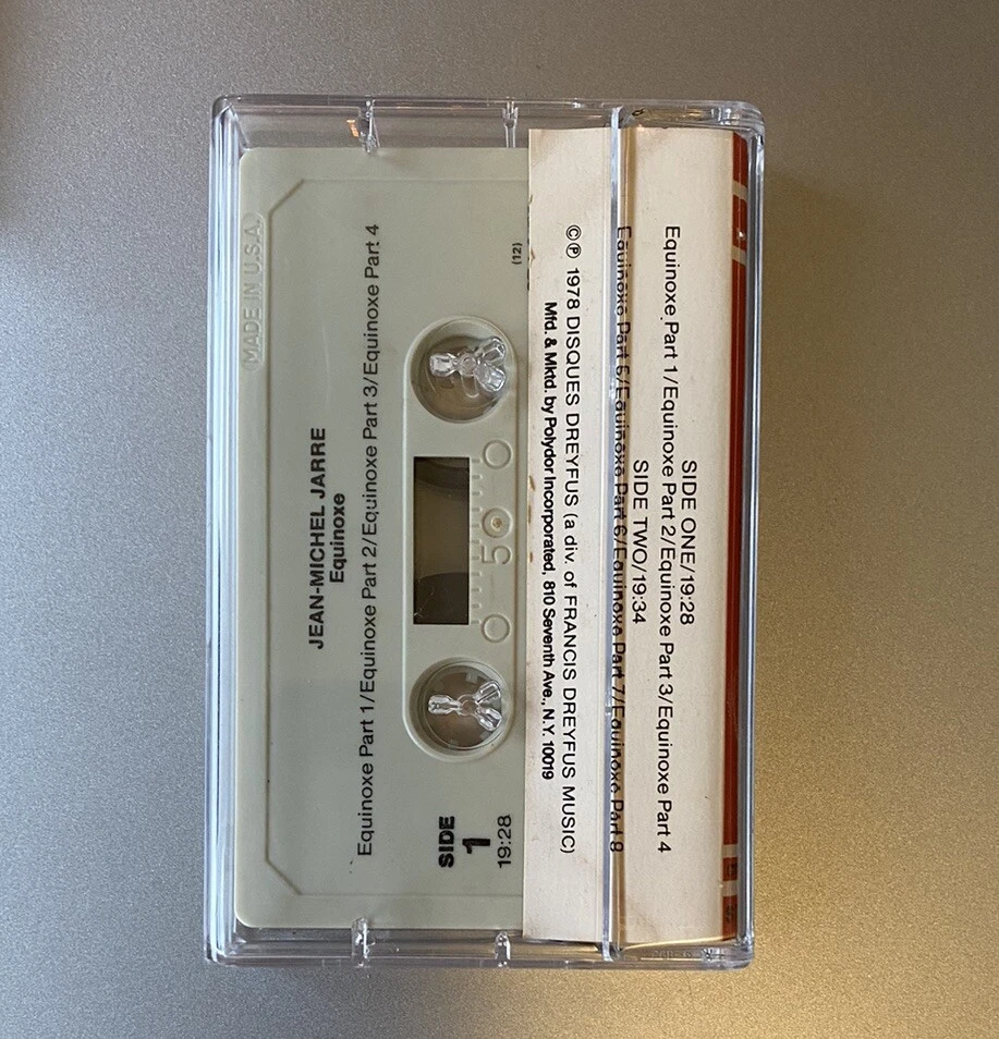Jean Michel Jarre ☆ Equinox ☆ Cassette Foto 2 de 2