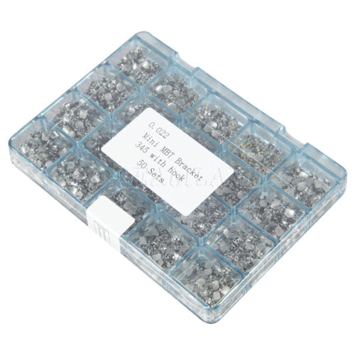 1000 piezas soportes dentales de ortodoncia de metal soporte MINI MBT.022 345 ganchos NUEVO-A1 - Imagen 5 de 11