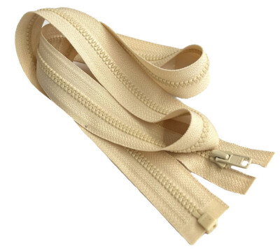 YKK #3 28'' Molded Plastic Light Weight Jacket Zipper Separating Made in USA