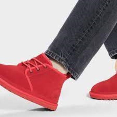 Mens UGG® Neumel Chukka Boot - Samba Red size 10 UGG Neumel Men main image 2