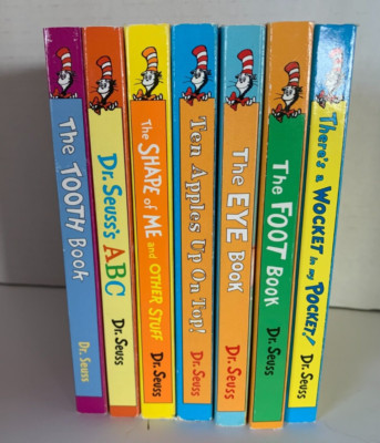 7 Dr. Seuss' Bright and Early Board Books + What was I