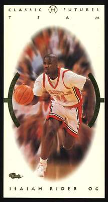 1993 Classic Futures Team #CFT4 Isaiah Rider Jumbo/Tall Insert