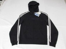 New Los Angeles Lakers Womens Size S Black Adidas Full-Zip Jacket Hoodie 80