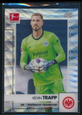 2020-21 Topps Chrome Bundesliga Kevin Trapp X-Fractor Refractor #37 /250