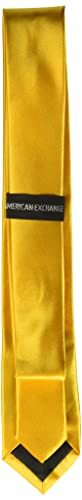 American Exchange Big Boys' Solid Tie 50 Inch Gold - Picture 2 of 2