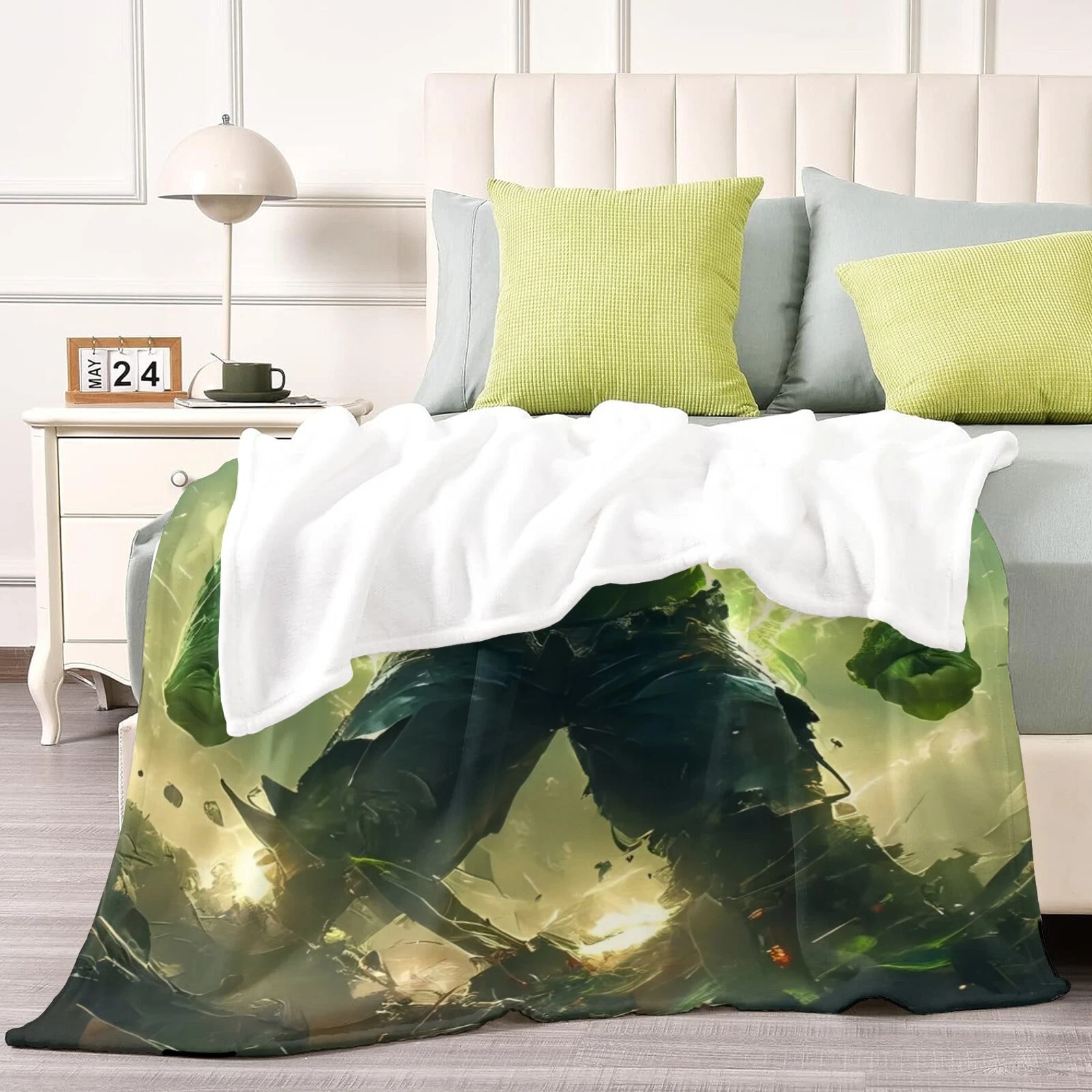 Hulk Blanket Soft Bed Sofa Couch Throw Cozy Lightweight Birthday Gift for Kids
