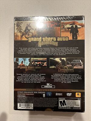 Grand Theft Auto San Andreas Special Edition PlayStation 2 PS2 Sunday  Driver! 710425279188