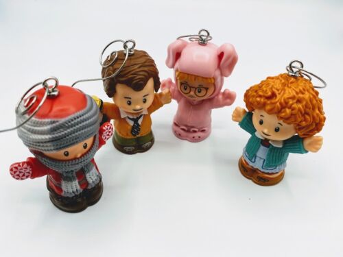 Set of 4 "A Christmas Story" Custom Christmas Ornaments - Picture 1 of 2