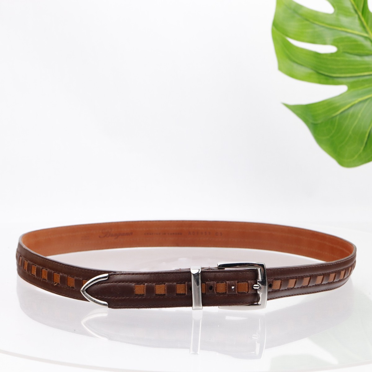 Bragano black leather belt womens 34 FASHIONGEN - Premium Durable Genuine Italian-Made Leather  main image 4