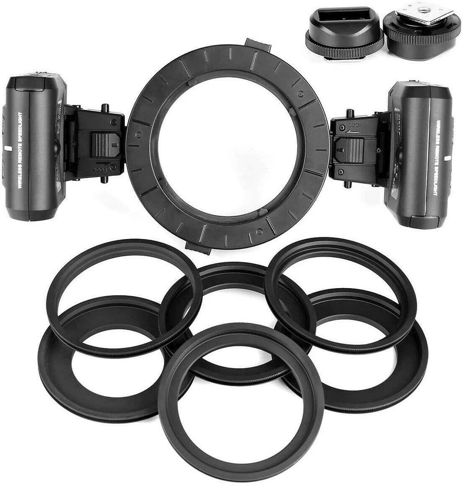 Meike MK-MT24 II Macro Twin Lite Flash with Trigger for Nikon Digital SLR Camera - Image 4 of 4