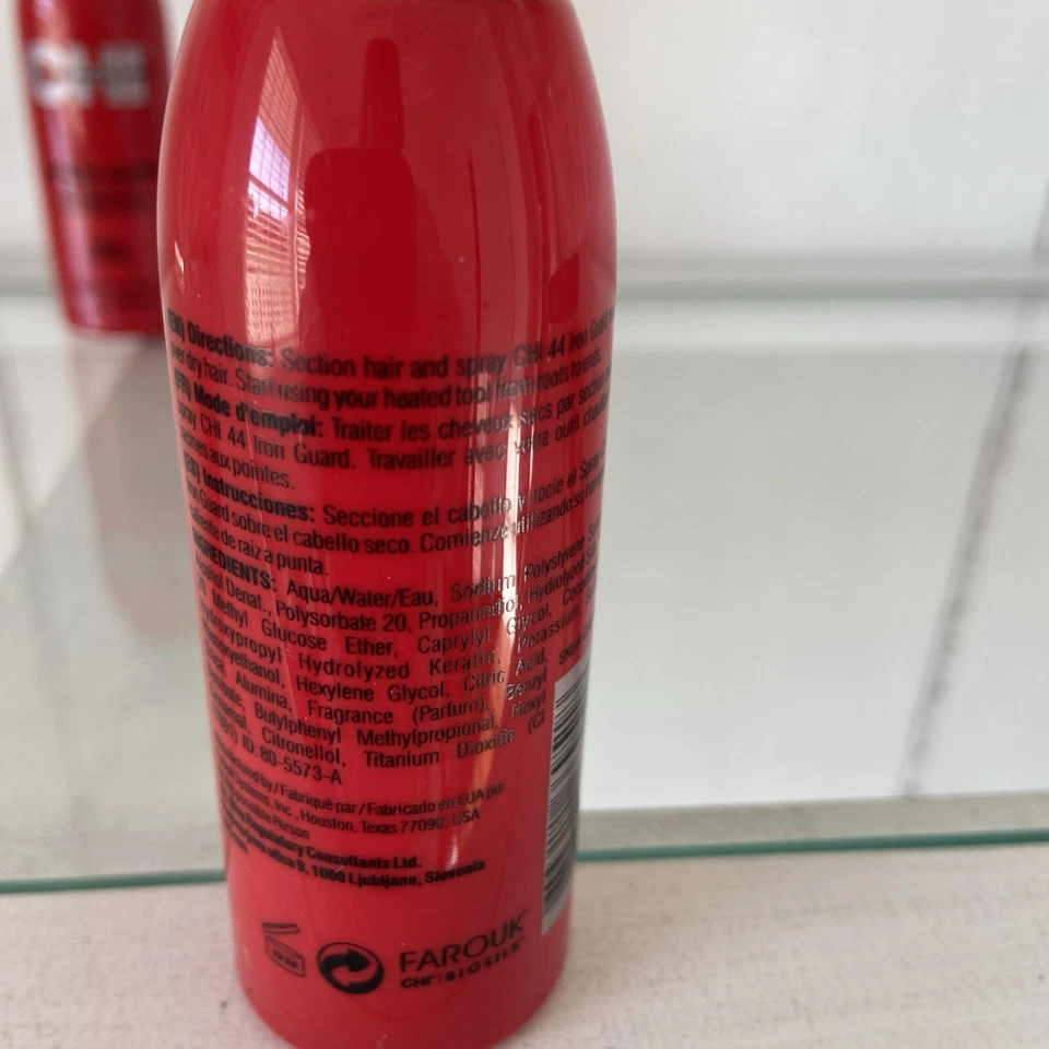 Juego de 2 CHI 44 Iron Guard Spray Protección Térmica 2 OZ Foto 3 de 3