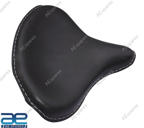 Siège Solo En Cuir Véritable FLATHEAD Pour HARLEY WLA WLC VL UL EL KNUCKLEHEAD - Photo 7/8