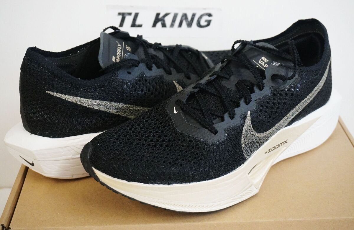 Nike ZoomX Vaporfly Next% 3 Black Metallic Gold Grain Nike ZoomX Vaporfly Next% 3 Black Metallic Gold Grain