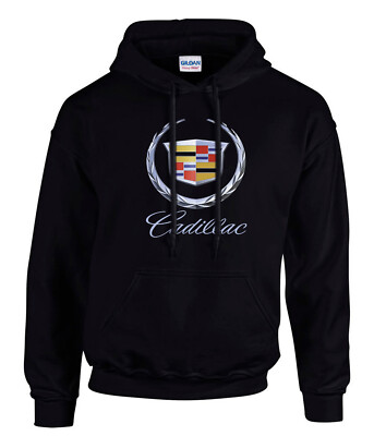 Cadillac Fun Auto Hooded Kapuzenpullover Schwarz -3806 -SW