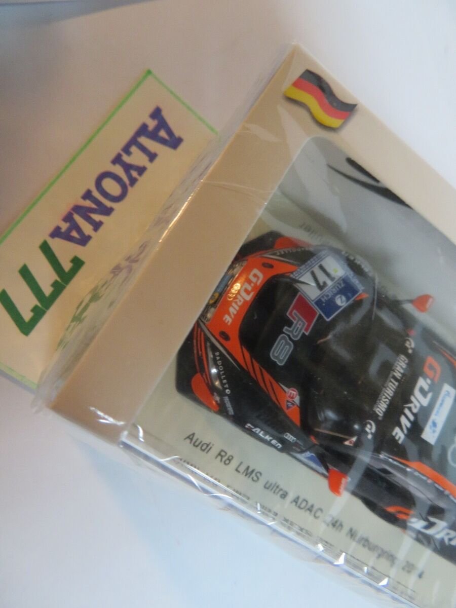 spark 1/43 Audi R8 LMS Audi Sport Team Land 24H Nurburgring