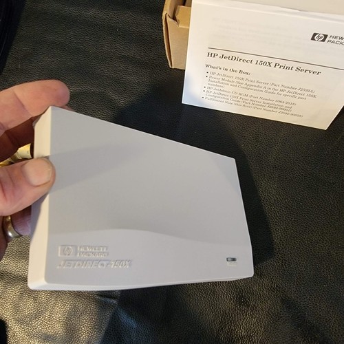 HP JetDirect 150X External Print Server w/ Power Adapter - Picture 11 of 12