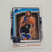 Panini 2024-25 Donruss Rated Rookie Rob Dillingham #204 Timberwolves NBA