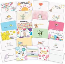 Thinking of You Cards with Envelopes - 24 24, Huge Variety
