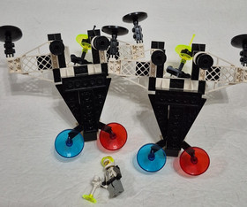 LEGO Space: Exploriens Planetary Decoder (6856) - 2 Ships. Both Are Incomplete