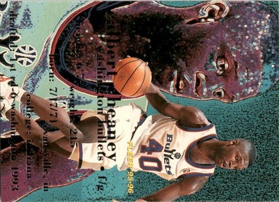 1995-96 Fleer #192 Calbert Cheaney