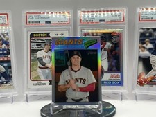 2026 Topps Heritage Chrome Refractor #27 Casey Schmitt