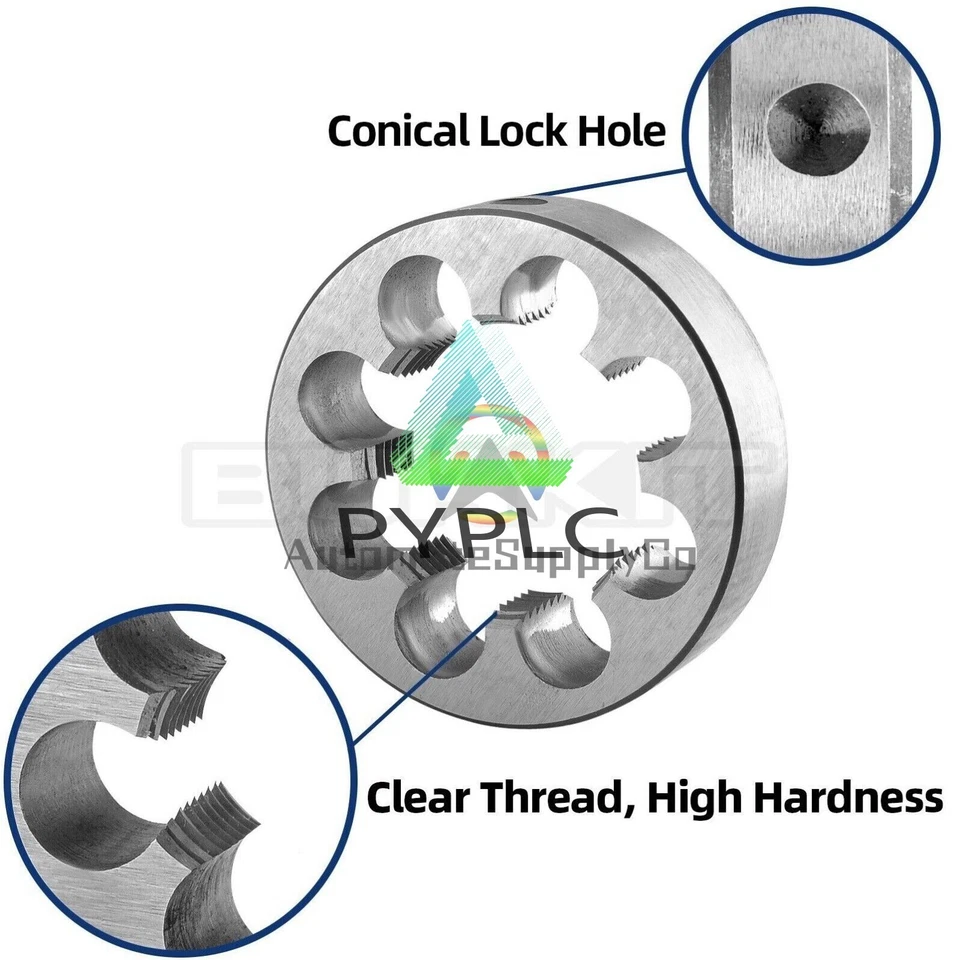 M62 X 1.5 Thread Die Right Hand, M62x1.5 Metric Round Threading Die - Image 4 of 4