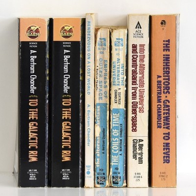 A. BERTRAM CHANDLER : Select titles, build your library - Vintage Space Opera SF